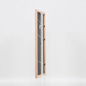 Cornice in legno effetto profilo 32 marrone chiaro 21x29,7 cm vetro antiriflesso