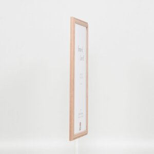 Cornice in legno effetto profilo 32 marrone chiaro 21x29,7 cm vetro antiriflesso