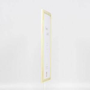 Telaio effetto legno profilo 32 verde 23x70 cm vetro antiriflesso