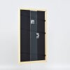 Telaio effetto legno profilo 32 verde 27x48 cm vetro antiriflesso