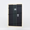 Telaio effetto legno profilo 32 bianco 28x35 cm vetro antiriflesso