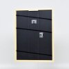 Telaio effetto legno profilo 32 verde 30x30 cm vetro antiriflesso