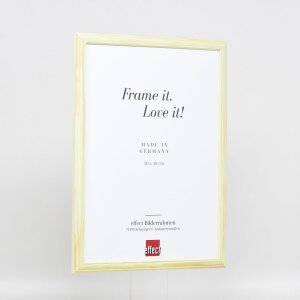Cornice in legno effetto Profilo 32 verde 29,7x42 cm Vetro antiriflesso
