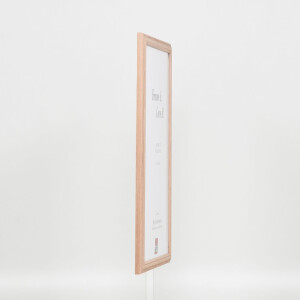 Telaio in legno effetto profilo 32 marrone chiaro 35x50 cm vetro antiriflesso
