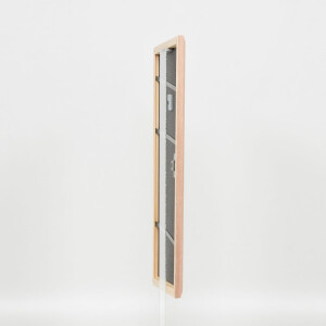 Telaio in legno effetto profilo 32 marrone chiaro 35x50 cm vetro antiriflesso
