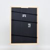 Telaio effetto legno profilo 32 marrone chiaro 40x60 cm vetro antiriflesso