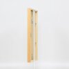 Telaio effetto legno profilo 35 rovere 18x32 cm vetro antiriflesso