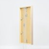 Telaio in legno effetto profilo 35 marrone chiaro 25x60 cm vetro antiriflesso