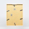 Telaio in legno effetto profilo 35 marrone chiaro 25x60 cm vetro antiriflesso