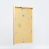 Telaio in legno effetto profilo 35 marrone chiaro 25x60 cm vetro antiriflesso