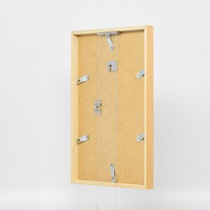 Telaio effetto legno profilo 35 rovere 30x45 cm vetro antiriflesso