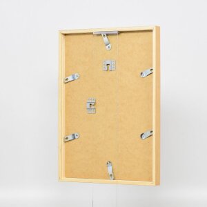 Telaio effetto legno profilo 35 rovere 30x45 cm vetro antiriflesso