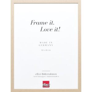 Telaio effetto legno profilo 35 marrone chiaro 50x65 cm...