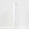 Effetto legno Telaio barocco Profilo 37 bianco 7x10 cm Vetro antiriflesso