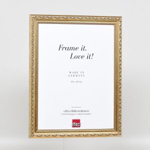 Cornice barocca effetto legno profilo 37 argento antico 25x35 cm vetro antiriflesso