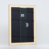 Effetto legno Telaio barocco Profilo 37 argento antico 42x59,4 cm Vetro antiriflesso
