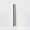 Effetto legno Telaio barocco Profilo 37 bianco 59,4x84,1 cm Vetro antiriflesso