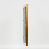 Cornice barocca effetto legno profilo 37 oro antico 14,8x21 cm vetro antiriflesso