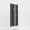 Effetto cornice in legno massiccio Profilo 39 nero 9x13 cm Vetro antiriflesso