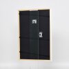 Cornice effetto legno massello Profilo 39 bianco 21x28 cm Vetro antiriflesso