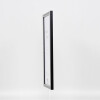 Cornice effetto legno massello profilo 39 nero 25x30 cm vetro antiriflesso