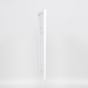 Effetto cornice in legno massiccio Profilo 39 bianco 42x59,4 cm Vetro antiriflesso