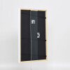 Cornice effetto legno massello Profilo 39 bianco 30,5x91,5 cm Vetro antiriflesso