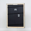 Cornice per foto in legno Effect Profilo 40 Platin 13x18 cm vetro antiriflesso