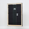 Cornice per foto in legno Effect Profil 40 Platin 18x32 cm con vetro antiriflesso