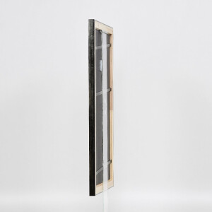 Cornice per foto in legno Effect Profilo 40 Platin 20x20 cm con vetro antiriflesso