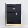 Cornice per foto in legno Effect Profilo 40 Platin 20x25 cm con vetro antiriflesso