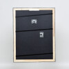 Cornice per foto in legno Effect Profil 40 Platin 21x28 cm con vetro antiriflesso