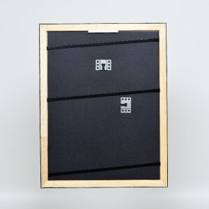 Cornice per foto in legno Effect Profil 40 Argento 30x30 cm con vetro antiriflesso