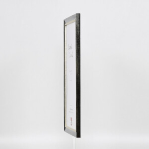 Cornice per foto in legno Effect Profilo 40 Platin 40x50 cm con vetro antiriflesso