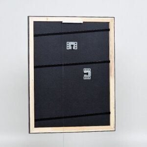 Cornice per foto in legno Effect Profilo 40 Platin 42x59,4 cm con vetro antiriflesso