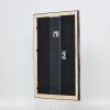 Cornice per foto in legno Effect Profil 40 Platin 50x100 cm con vetro antiriflesso