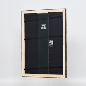 Cornice per foto in legno Effect Profil 40 Platin 60x60 cm con vetro antiriflesso