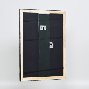 Cornice per foto in legno Effect Profilo 40 Platin 30,5x91,5 cm con vetro antiriflesso