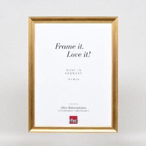 Cornice per foto in legno Effect Profil 41 Antikgold 23x70 cm con vetro antiriflesso