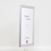 Cornice per foto in legno Effect Profilo 41 Argento 25x70 cm Vetro antiriflesso
