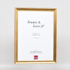Cornice per foto in legno Effect Profilo 41 Antikgold 40x60 cm con vetro antiriflesso
