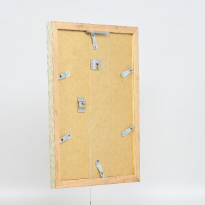 Cornice per foto in legno Effect Profilo 41 Anticato Argento 45x80 cm Vetro Antiriflesso