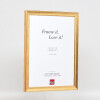 Cornice per foto in legno Effect Profil 41 Oro antico 60x90 cm Vetro antiriflesso