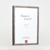 Cornice per foto in legno Effect Antracite 13x18 cm