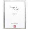 Cornice per foto Effect in legno Profil 42 vetro antiriflesso argento 21x28 cm