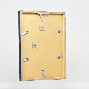 Cornice per foto Effect profilo 42 vetro antiriflesso antracite 23x70 cm