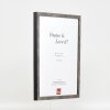 Cornice per foto in legno Effect Profilo 42 Vetro antiriflesso Antracite 27x48 cm