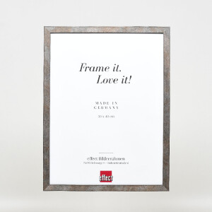 Cornice per foto in legno profilo 42 vetro antiriflesso antracite 42x59,4 cm Effect