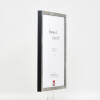 Cornice per foto in legno effect Profil 42 con vetro antiriflesso argento 50x60 cm
