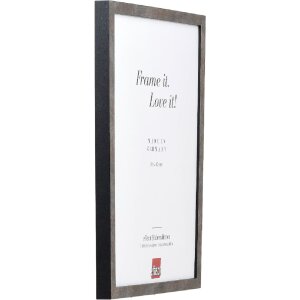 Cornice per foto in legno Effect Profilo 42 vetro antiriflesso antracite 60x60 cm